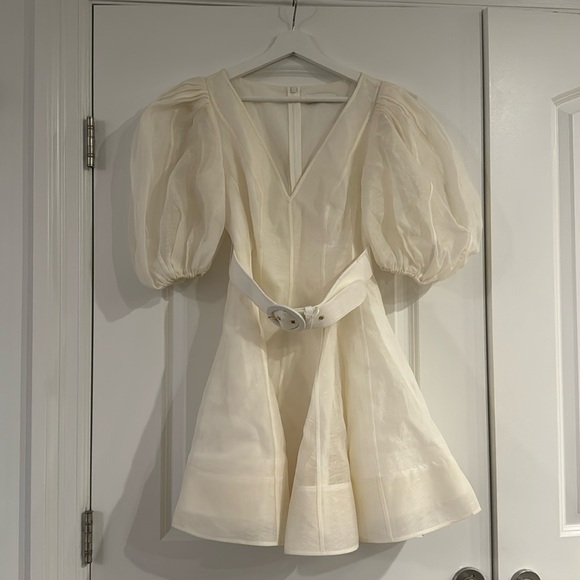Zimmerman NWOT Puff Sleeve Dress Dancer - Picture 1 of 8